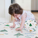 Baby Play Mat 50" X 50" Playpen Mat Thicken One-Piece Baby Crawling Mat Non-Slip Cushioned Baby Floor Play Mat Activity Playmats for Babies and Toddlers Infants Play & Tummy Time (50x50, Tree) by TinyTreasures Baby Boutique