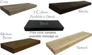 joelsantiques 60 Inch Wooden Floating Shelves for Wall - 60x8x2 in - Made of Natural Wood - Long Heavy Duty Rustic Wall Shelves for Bedroom - Perfect for Living Room, Kitchen - Made in USA - Mocha by CozyNest Decor