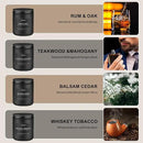 Scented Candles Set | Candle Gifts for Men - Masculine Candle, Soy Candles for Home Scented - 4 Pack Aromatherapy Gift for Dad Fathers Day- Scent of Teakwood & Mahogany/Whiskey Tobacco/Rum & Oak/Cedar by CozyNest Decor