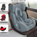 Car Seat Protector,2 Pack Automotive Seat Protectors Baby Carseat Pad Waterproof & Durable 600D Fabric for Child Baby Car Seat Mat Vehicle Pet Cover 2 Storage Pockets (Brown) by TinyTreasures Baby Boutique