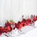 DearHouse 2 Pack Fall Garland Maple Leaf, 5.9Ft/Piece Hanging Vine Garland Artificial Autumn Foliage Garland Thanksgiving Decor for Home Wedding Fireplace Party Christmas (Dark Red) by CozyNest Decor