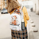 Cute Fox Little Bird Custom Kids Backpack 16.5 Inch for Boy Girl, Personalized Waterproof Child School Travel Bag with Name Option5 by TinyTreasures Baby Boutique
