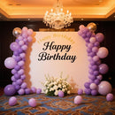 140pcs Purple Round Balloons Different Sizes 18 12 10 5 Inch Latex Balloons for Arch Decoration Party Balloon Kit for Graduation Birthday Party Wedding Balloon Baby Shower Decoration by TinyTreasures Baby Boutique