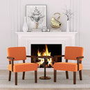 Accent Chair, Living Room Chairs Oversized with Soft Seat and Armrests for Dinning, Bedroom, Reading and Waiting Rooms by CozyNest Decor