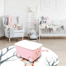 Custom Nursery Crib Bedding Set: Personalized Name 4 Piece Fox Pattern Baby Crib Sets for Girls - Toddler Double Layer Blanket Set, Comfortable Crib Bed Sheets for Baby Toddlers by TinyTreasures Baby Boutique