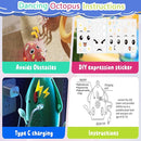 Dancing Octopus Toy Electric Crawling Baby Toy with Lights & Music Tummy Time Octopus Toy | DIY Expressions, Obstacle Avoidance | for Boys and Girls Party Gift Birthday, Christmas (Yellow) by TinyTreasures Baby Boutique