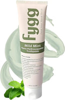 Fluoride Free Toothpaste, Nano Hydroxyapatite (Mild Mint) | Dentist Recommended - for Remineralizing, Whitening, & Sensitive Teeth - Premium Tooth Paste for Adults & Kids Oral Care (4oz) by CozyNest Decor
