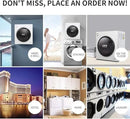CTT 3.5 Cu. Ft. Clothes Dryer, 1500W Electric Dryers for Clothes, 110V Electric Clothes Dryer with Stainless Steel Drumble for 13.2 lbs. with 4 Automatic Drying Modes (White) by CozyNest Decor