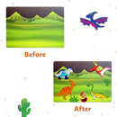 Skillmatics Foil Fun - Dinosaurs, No Mess Art for Kids, Craft Kits & Supplies, DIY Creative Activity, Travel Toys, Gifts for Boys & Girls Ages 4, 5, 6, 7, 8, 9 by TinyTreasures Baby Boutique