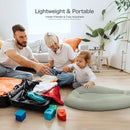 Baby Lounger for Newborn: Skin-Friendly & Breathable for 0-12 Months Infant Tummy Time Playtime & Diaper Changes - Portable & Lightweight Cushion for New Parents by TinyTreasures Baby Boutique