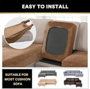 PrinceDeco Sectional Couch Covers 3 Pieces Velvet Sofa Covers L Shape Soft Couch Covers for Sectional Sofa Corner Sofa Cover Couch Cover for Dogs Washable (2 Seater + 1 Chaise,Camel) by CozyNest Decor