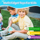 9 Pcs Math Fidget Spinners, Math Fidget Toy for Kids, Learn Multiplication and Division with The Math Spinners, Math Game for Home Classroom Prizes by TinyTreasures Baby Boutique