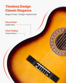 VEVOR Acoustic Guitar, Classical Guitar Starter Kit for Beginners, with Nylon Strings, Basswood Guitar, for Kids Adults Girls Boys Students by TinyTreasures Baby Boutique