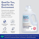 The Clean People Liquid Fabric Softener - Softens & Removes Static Cling - Vegan (100 Fl Oz, Spring) by TinyTreasures Baby Boutique