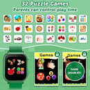 Waterproof Smart Watch for Kids Boys Toys Age 5-12 with 32 Games, Dual Camera, Habit Tracking, Music Player, Video, Alarm Clock, HD Touchscreen Kids Smart Watch Gift for Kid Age 6 7 8 9 10 by TinyTreasures Baby Boutique