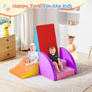 Lischwert Foam Climbing Blocks for Toddlers, Baby Climbing Blocks Soft Play Climbing for Toddlers with Foldable Block and Tunnel Indoor Climbing Toys for Toddler 1-3, 6 Pieces by TinyTreasures Baby Boutique