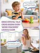 Dinosaur Walkie Talkies for Kids Rechargeable, Dino Toy Cars for Boys & Girls Ages 3-7, Crystal-Clear Audio, 48H Play, Fun Indoor & Backyard, Birthday Xmas Gifts for Toddler, 2 Pack by TinyTreasures Baby Boutique