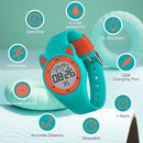 Kids Watches for Girls Boys Digital Sport Watch with Step Counter Pedometer Vibration Alarm Clock, No App Waterproof Fitness Tracker Kids Watch Boys Girls Teens Students Ages 5-16 by TinyTreasures Baby Boutique