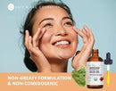 Kate Blanc Cosmetics Rosehip Oil for Face with Jade Gua Sha Stone (1oz, Organic, Pure, Cold Pressed) Rosehip Seed Face Oil for Gua Sha Massage by CozyNest Decor