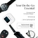 Mondano UV-C Toothbrush Sanitizer and Holder, Toothbrush Case - Manual/Electric Toothbrush Cover for Any Toothbrush Head - Rechargeable Toothbrush Travel Case, Tooth Brush Cover Cap for Home by CozyNest Decor