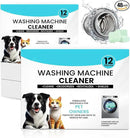 Washing Machine Cleaner 48 Pack-24 Month Supply,Cleaning Tablets Formulated for Pet Owners for He,Easy Pet Hair Remover for Laundry.Top & Front Load Washer.Septic Safe. by CozyNest Decor