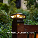 CPLA03 Modern 3000K 3W 12V AC Low Voltage Aluminum LED Post Cap Light for 4x4 or 6x6