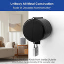 Door Knob Lockout Device, All-Metal Adjustable Version, Cover to Disable Doorknob, Prevents Turning of Knob & Block Access to Keyhole, Safety Extra Lock for Kids/Elderly/Bedroom No Drill by TinyTreasures Baby Boutique