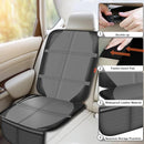 Car Seat Protector,2 Pack Automotive Seat Protectors Baby Carseat Pad Waterproof & Durable 600D Fabric for Child Baby Car Seat Mat Vehicle Pet Cover 2 Storage Pockets (2 Pack Gray) by TinyTreasures Baby Boutique