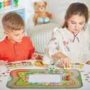 Orchard Toys Moose Games Bus Stop Game. A Fun Introduction to Addition and Subtraction. Pick up and Drop Off Passengers on Your Bus. for Ages 4-8 and for 2-4 Players by TinyTreasures Baby Boutique