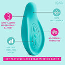 Lactation Massager - Patented Breastfeeding Relief, Boost Milk Flow & Ease Discomfort from Clogged Ducts, Engorgement, Mastisis - Postpartum Essentials for Nursing Moms - HSA/FSA Medical Device by TinyTreasures Baby Boutique