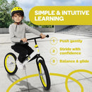 Balance Bike: for Big Kids Aged 4, 5, 6, 7, 8 and 9 Years Old - No Pedal Sport Training Bicycle | 16inch Wheel by TinyTreasures Baby Boutique