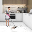 Floor Squeegee Scrubber 59" Long Stainless Steel Handle with 10" Wide Silicon Rubber Blade for Floor Washing and Drying Shower Glass, Garage, Windows, Marble, Wood Surfaces by GreenHaven Gardens