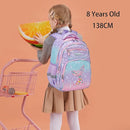 Cusangel Backpack for Girls Boys School Bookbags Kindergarten Elementary Lightweight Waterproof Multifunctional Large Capacity for Backpack (16 inch Fun Prints) by TinyTreasures Baby Boutique