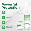 Bed Bug & Lice Elimination Combo Kit - Includes 24 oz lice & Bed Bug Spray and 32 oz Lice & Bed Bug Laundry Additive - Gentle Formula by CozyNest Decor