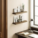 BAMEOS Floating Shelf, 24x6 Wall Shelf,Decor Wall Mounted Shelves,Hanging Shelf Set for Bathroom Kitchen Living,Kitchen,Room Bedroom Storage by CozyNest Decor