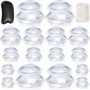 16 Pcs Silicone Cupping Therapy Sets 4 Sizes Professional Massage Cupping Cups Chinese Massage Therapy for Studio Household Joint Muscle Nerve Pain Body Sculpt Cup for Cellulite Reduction by CozyNest Decor