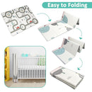 FLAGAV 79x59inch Play Mat for Baby - Extra Large, Non-Toxic, Waterproof Playmat for Indoor and Outdoor Use by TinyTreasures Baby Boutique