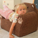 ALIMORDEN Animal Series Kid's Chair, Ultra-Soft Comfy Foam Filled Toddler Sofa Chair, Cute Animal-Shaped Design Toddler Couch, Lightweight Birthday for Boys & Girls (Brown Bear) by CozyNest Decor