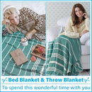 Oversized Turkish Beach Towel Blanket XXL Cotton Sandproof Towels Boho Woven Extra Large Big Sand Free Giant Throw Thick Blankets Huge Quilt XL Picnic Camping Necessities Cloud For Adult Gifts Teal by TinyTreasures Baby Boutique