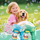 EagleStone Toys for 3+ Year Old Boys Girls, 2 Pack Bubble Gun Machine with Bubble Solution, Outdoor Toy for Kids Ages 4-8,Kids Toys for Ages 3-4 4-6 5-7, Birthday Gifts for 3 4 5 6 7 8 Year Old Boys by TinyTreasures Baby Boutique