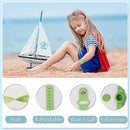 Kids Waterproof Airtag Bracelet Compatible with Apple AirTag, Hidden Silicon Protective Case for Air Tag GPS Tracker Holder, Adjustable Anti-Lost Watch Band for Toddler Child (Pink & Green) by TinyTreasures Baby Boutique