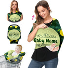 Baby Car Seat Stroller Cover Nursing Cover New Mom Breastfeeding Scarf Soft Stretchy Infant Carrier Cover Car Canopy Coverage by TinyTreasures Baby Boutique