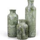 Resin 3 Piece Vase Set, Farmhouse Decor, Home Decorative Vase, Vases for Your Kitchen, Bedroom, Office, Living Room, Bathroom, & Shelf Centerpiece Table Decorations, Green by GreenHaven Gardens