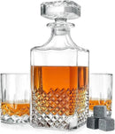Luxury Gift For Men – Whiskey Decanter Set For Beloved Husband Or Dad Birthday Gift – 2 Whiskey Glasses And Decanter Set Is a Great Gift Idea for Whisky, Bourbon, Scotch lovers… by CozyNest Decor
