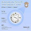 Baby Bath Thermometer for Bathtub, Room|Water Temperature, Baby Bath Floating Toy|Kids Bathroom Safety, Digital LCD with Timer by TinyTreasures Baby Boutique