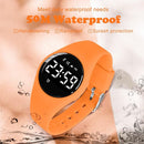 Kids Watches for Girls Boys Digital Sport Watch with Step Counter Pedometer Vibration Alarm Clock, No App Waterproof Fitness Tracker Kids Watch Boys Girls Teens Students Ages 5-16 by TinyTreasures Baby Boutique