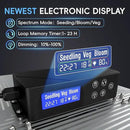 Grow Lights for Indoor Plants, 120W LED Grow Light Full Spectrum, with Samsung LM218B+ Diodes(512 Pcs),HD Digital, 3 Modes, 24H Timer, 10-100% Dimming for 3X3 / 4X4 ft Grow Tent by GreenHaven Gardens