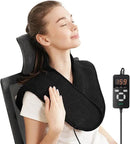 UTK Far Infrared Heating Pads for Neck and Shoulders and Back, Hot to 159℉, Gift for Women, FSA-HSA Eligible Neck and Shoulder Heating Pad with 84 Natural Jade, 24 Timers & Auto Shut Off (23 * 18'') by CozyNest Decor