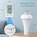 Urageuxy Pool Thermometer, Digital Wireless Water Thermometer Floating Easy Read, IPX8 Waterproof for Hot Tub/Ice Bath/Pond/Swimming Pools/Cold Plunge/SPA/Aquarium by GreenHaven Gardens