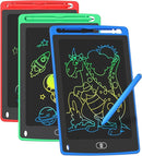 3 Pack LCD Writing Tablet for Kids, 8.5 Inch Colorful Doodle Board Drawing Tablet, Educational Learning Toys Birthday Gifts for Kids Age 3 4 5 6 7 8 by TinyTreasures Baby Boutique